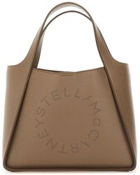 Stella McCartney - Bag With Shoulder Strap And Logo - Lyst