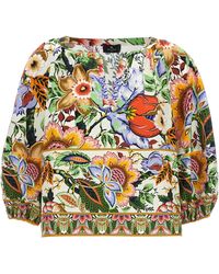 Etro - Floral Blouse Shirt, Blouse - Lyst