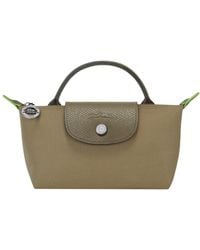 Longchamp - "Le Pliage" Clutch Bag With Handle-Donna - Lyst
