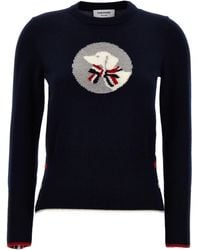 Thom Browne - 'Hector & Bow' Sweater - Lyst