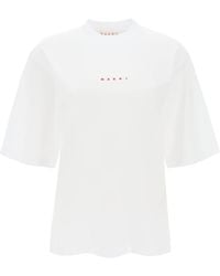 Marni - Organic Cotton T Shirt - Lyst