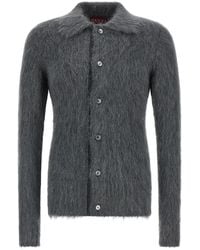 Gucci - Mohair Wool Cardigan - Lyst