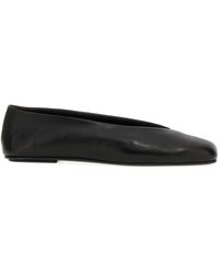 The Row - Eva Two Flat Shoes Nero - Lyst