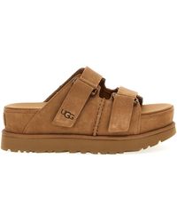 UGG - Goldenstar Double-Strap Suede Sandals - Lyst