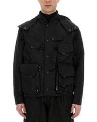 South2 West8 - Parka With Logo-Uomo - Lyst