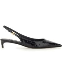 Dolce & Gabbana - Slingback Con Logo - Lyst