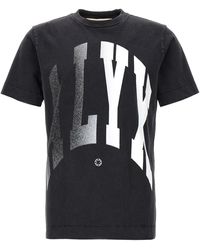 1017 ALYX 9SM - Alyx Logo Print T Shirt Nero - Lyst