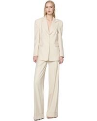 The Archivia - Tailleur Era Jane Cream - Lyst