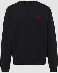 Ami Paris - Sweaters Blacks And Greys-Uomo - Lyst