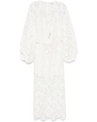 Zimmermann - Coco Lace Midi Dress - Lyst