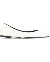 Jacquemus - And Ovalo Nappa Leather Ballerinas-Donna - Lyst