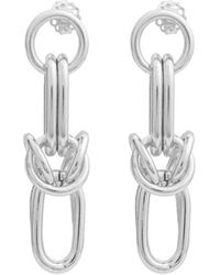 FEDERICA TOSI - Earring cecile silver - Lyst