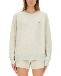Autry - Sweatshirt With Embroidered Logo - Lyst