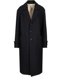 Barena - Zane Caramal Coats Blu-Donna - Lyst