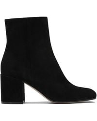 Gianvito Rossi - Joelle 70Mm Stivali E Stivaletti Nero-Donna - Lyst