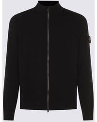 Stone Island - Sweaters Blacks And Greys-Uomo - Lyst
