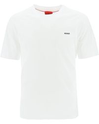 HUGO - Oversized T Shirt With Logo - Lyst