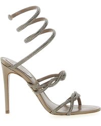 Rene Caovilla - Braid Cleo Sandali Grigio-Donna - Lyst