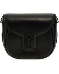 Marc Jacobs - The J Marc Small Saddle Borse A Tracolla Nero - Lyst