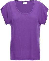 P.A.R.O.S.H. - Roux T Shirt Viola - Lyst