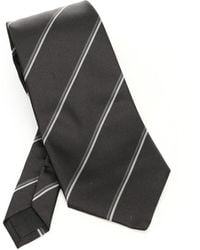Saint Laurent - Wide Tie Ties And Bow Ties Black - Lyst