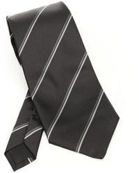 Saint Laurent - 'Double Rayur' Tie - Lyst