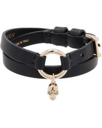 McQueen - "Skull" Bracelet-Donna - Lyst