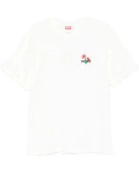 KENZO - Off Logo T-Shirt - Lyst