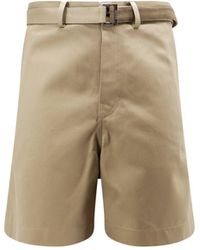 Sacai - Bermuda Shorts - Lyst