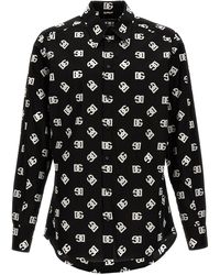 Dolce & Gabbana - Logo Print Shirt Shirt, Blouse - Lyst