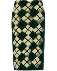Burberry - Gonna Midi - Lyst