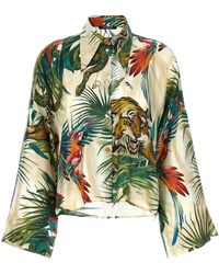 Roberto Cavalli - Jungle Shirt, Blouse - Lyst