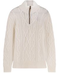 BOSS - Harpreno Virgin Wool And Cashmere Sweater - Lyst