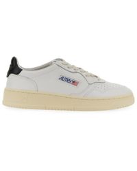 Autry - Sneakers Medalist Low In Pelle - Lyst