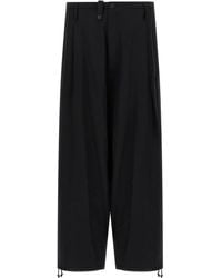 Yohji Yamamoto - New Standard Wallet Pantaloni Nero-Uomo - Lyst
