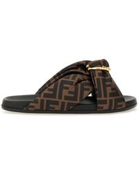 Fendi - Slide Sandal "Feel"-Donna - Lyst