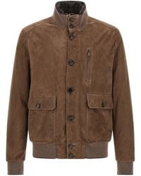 Moorer - Adelsio Puffer Jackets Brown - Lyst