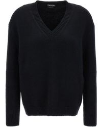 Tom Ford - Mixed Cachemire Sweater Sweater, Cardigans - Lyst