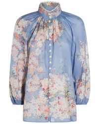 Zimmermann - Top Botanical Floral-Donna - Lyst