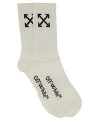 Off-White c/o Virgil Abloh - Medium Socks With "Arrow" Pattern - Lyst