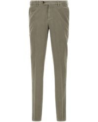 Brunello Cucinelli - Cotton Trousers - Lyst