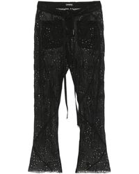 Ann Demeulemeester - Cropped Trousers - Lyst
