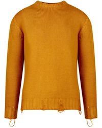 PT Torino - Wool Sweater With Ripped Effect - Lyst