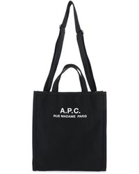 A.P.C. - Récupération Canvas Shopping Bag - Lyst