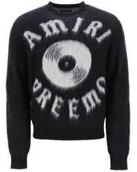 Amiri - Premier Record Brushed Yarn Sweater - Lyst