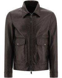 Salvatore Santoro - Leather Biker Jacket - Lyst