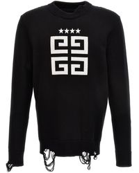 Givenchy - 4g Sweater Maglioni Nero - Lyst