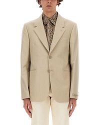 Fendi - Blazer Monopetto - Lyst