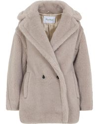 Max Mara - Double Breasted & Peacoat Nude & Neutrals - Lyst