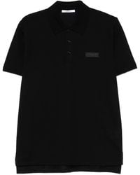 Givenchy - Paris Gros Grain Cotton Polo - Lyst